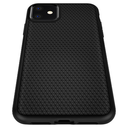 Spigen - Hülle Liquid Air für iPhone 11, schwarz