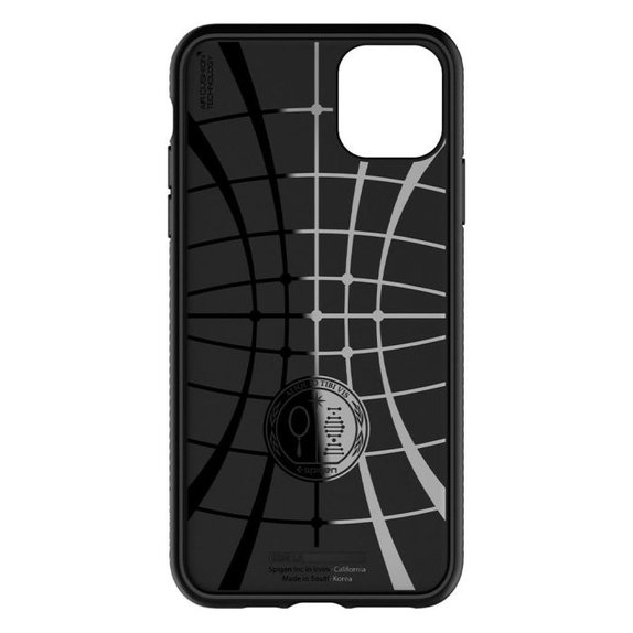 Spigen - Hülle Liquid Air für iPhone 11 Pro, schwarz