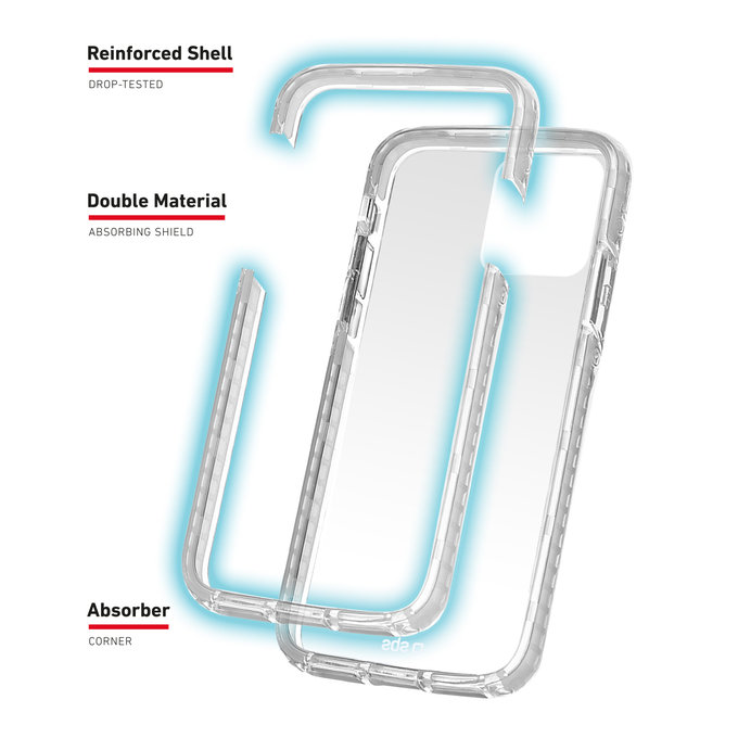 SBS - Fall Antishock für iPhone 11 Pro, transparent