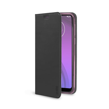 SBS - Fall Book für Motorola One Macro, schwarz