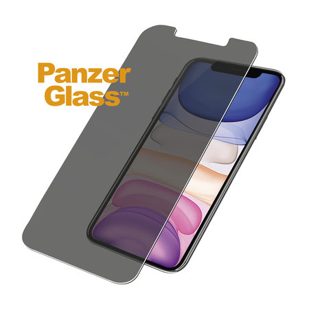 PanzerGlass - Gehärtetes Glas Privacy Standard Fit für iPhone XR und 11, transparent
