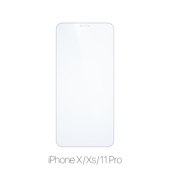 FixPremium Glass - Gehärtetes Glas für iPhone X, Xs und 11 Pro