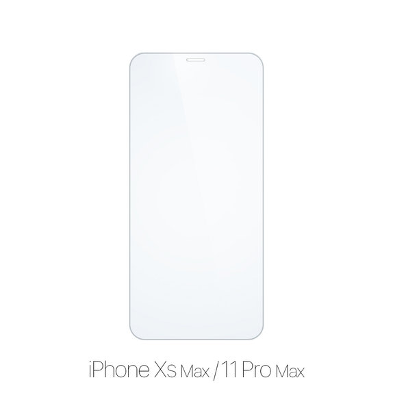 FixPremium Glass - Gehärtetes Glas für iPhone Xs Max und 11 Pro Max