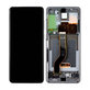 Samsung Galaxy S20 Plus G985F - LCD Display + Touchscreen Front Glas + Rahmen (Cosmic Gray) - GH82-22134E, GH82-22145E Genuine Service Pack