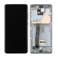 Samsung Galaxy S20 Ultra G988F - LCD Display + Touchscreen Front Glas + Rahmen + Frontkamera (Cosmic Gray) - GH82-22271B, GH82-22327B Genuine Service Pack