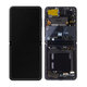 Samsung Galaxy Z Flip F700N - LCD Display + Touchscreen Front Glas + Rahmen (Mirror Black) - GH82-22215A Genuine Service Pack