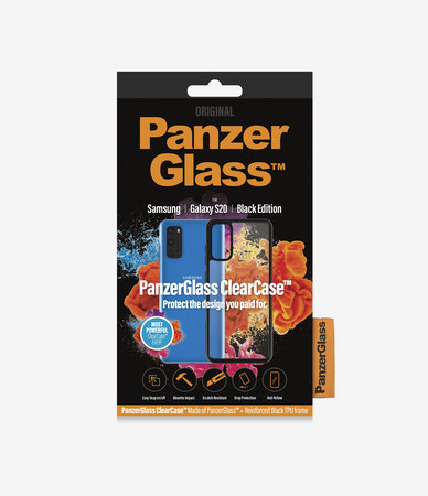PanzerGlass - Fall ClearCase für Samsung Galaxy S20, black