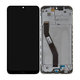 Xiaomi Redmi 8, Redmi 8A - LCD Display + Touchscreen Front Glas + Rahmen (Onyx Black) - 5600040C3I00 Genuine Service Pack