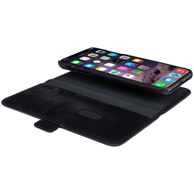 dbramante1928 - Lynge Ledertasche für iPhone XR, schwarz