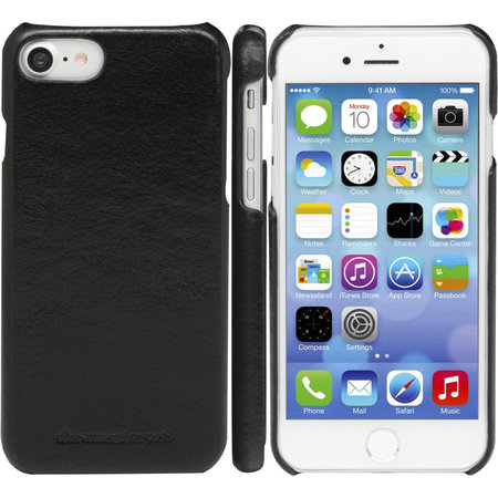 dbramante1928 - Lynge-Lederhülle für iPhone 8/7/6, schwarz