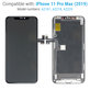 Display Hard OLED für iPhone 11 Pro Max, Touchscreen-Glas mit Rahmen, FixPremium