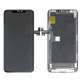 Display Hard OLED für iPhone 11 Pro Max, Touchscreen-Glas mit Rahmen, FixPremium