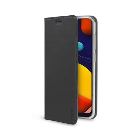 SBS - Fall Book Wallet Lite für Samsung Galaxy A41, schwarz