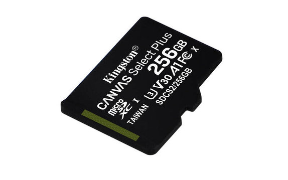 Kingston - MicroSDXC Speicherkarte Canvas Select Plus 256 GB