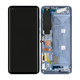 Xiaomi Mi 10 - LCD Display + Touchscreen Front Glas + Rahmen (Twilight Grey) OLED