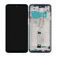 Xiaomi Redmi Note 9 Pro - LCD Display + Touchscreen Front Glas + Rahmen (Aurora Blue) - 560005J6B200 Genuine Service Pack