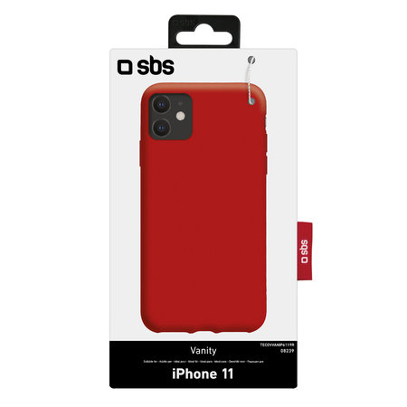 SBS - Fall Vanity für iPhone 11, rot