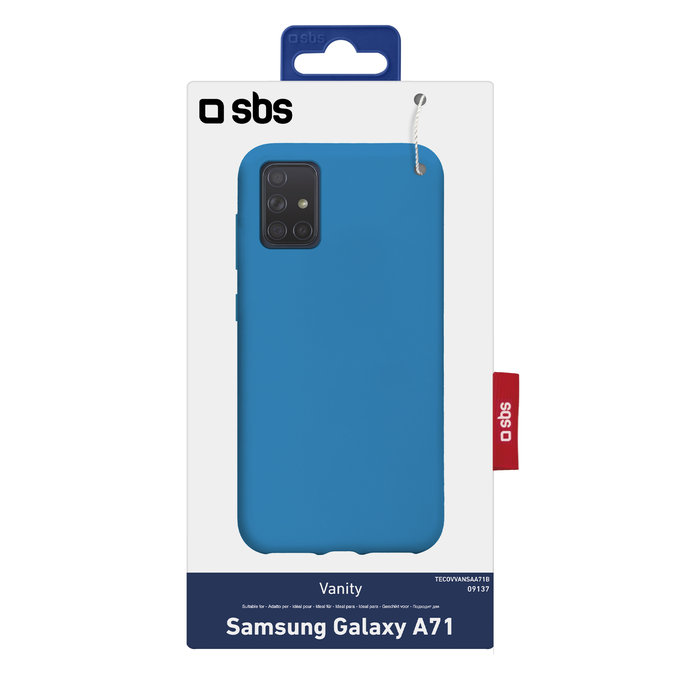 SBS - Fall Vanity für Samsung Galaxy A71, blau