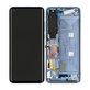 Xiaomi Mi 10 - LCD Display + Touchscreen Front Glas + Rahmen (Twilight Grey) - 56000500J200 Genuine Service Pack