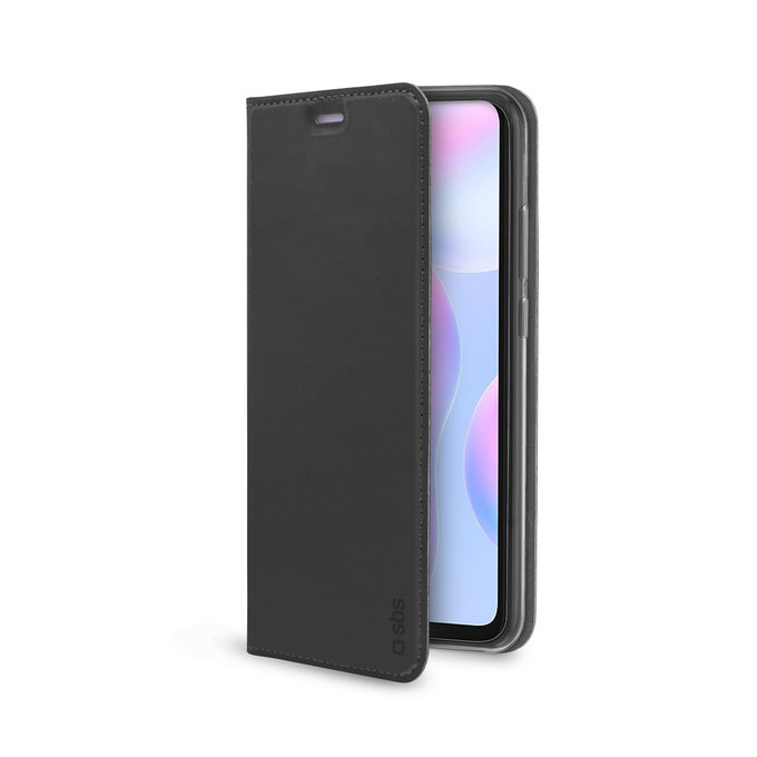 SBS - Fall Book Wallet Lite für Xiaomi Redmi 9A, 9AT, schwarz
