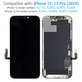 Apple iPhone 12, 12 Pro - LCD Display + Touchscreen Front Glas + Rahmen Refurbished