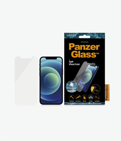PanzerGlass - Gehärtetes Glas Standard Fit AB für iPhone 12 mini, transparent