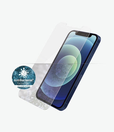 PanzerGlass - Gehärtetes Glas Standard Fit AB für iPhone 12 mini, transparent