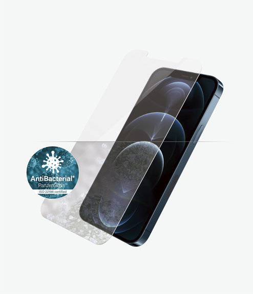 PanzerGlass - Gehärtetes Glas Standard Fit AB für iPhone 12 Pro Max, transparent