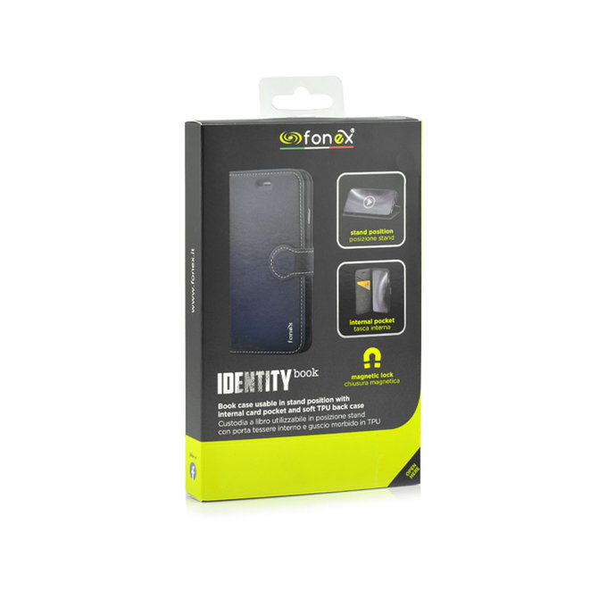 Fonex - Hülle Book Identity für Samsung Galaxy S20 FE, blau