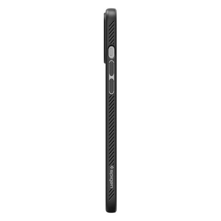 Spigen - Hülle Liquid Air für iPhone 12 Pro Max, schwarz