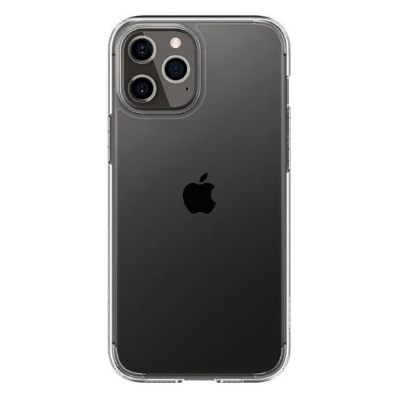 Spigen - Hülle Ultra Hybrid für iPhone 12 a 12 Pro, transparent