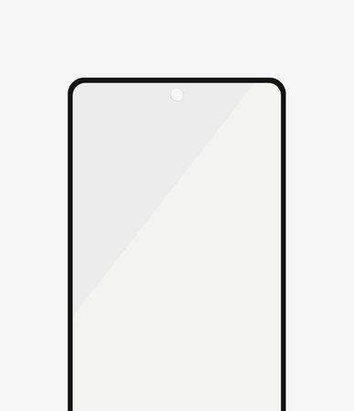 PanzerGlass - Gehärtetes Glas Case Friendly AB für Samsung Galaxy A72, schwarz