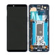 Sony Xperia 5 II - LCD Display + Touchscreen Front Glas + Rahmen (Blue) - A5024934A Genuine Service Pack