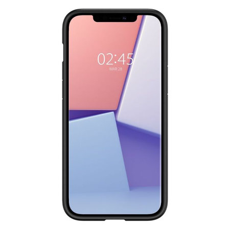 Spigen - Fall Ultra Hybrid für iPhone 12 Pro Max, schwarz