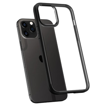Spigen - Fall Ultra Hybrid für iPhone 12 Pro Max, schwarz
