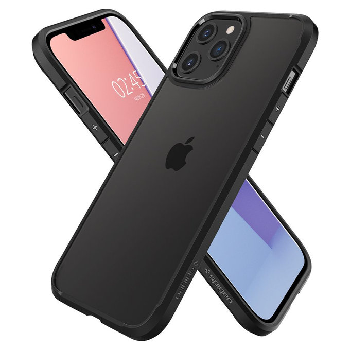 Spigen - Fall Ultra Hybrid für iPhone 12 Pro Max, schwarz