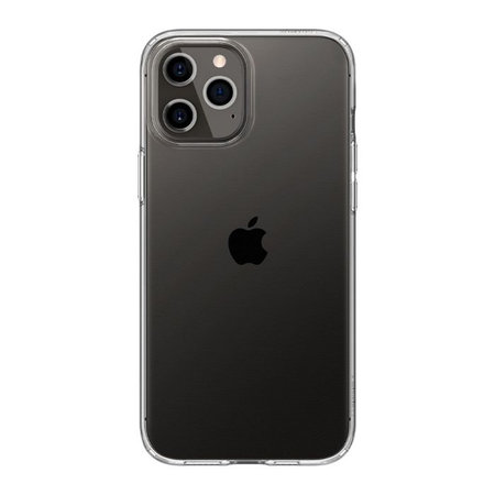Spigen - Hülle Liquid Crystal für iPhone 12 und 12 Pro, Crystal Clear