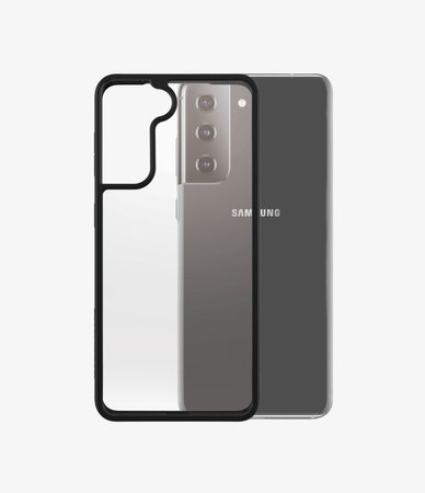 PanzerGlass - Hülle ClearCase AB für Samsung Galaxy S21, schwarz