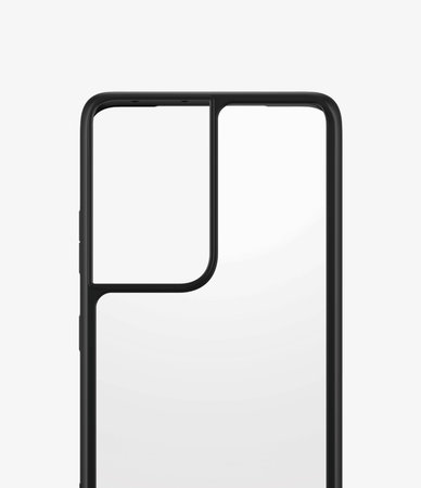 PanzerGlass - Hülle ClearCase AB für Samsung Galaxy S21 Ultra, schwarz