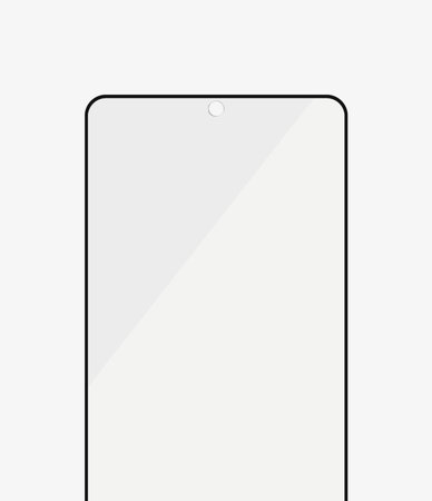 PanzerGlass - Gehärtetes Glas Case Friendly AB für Samsung Galaxy S21+, Fingerprint komp., schwarz