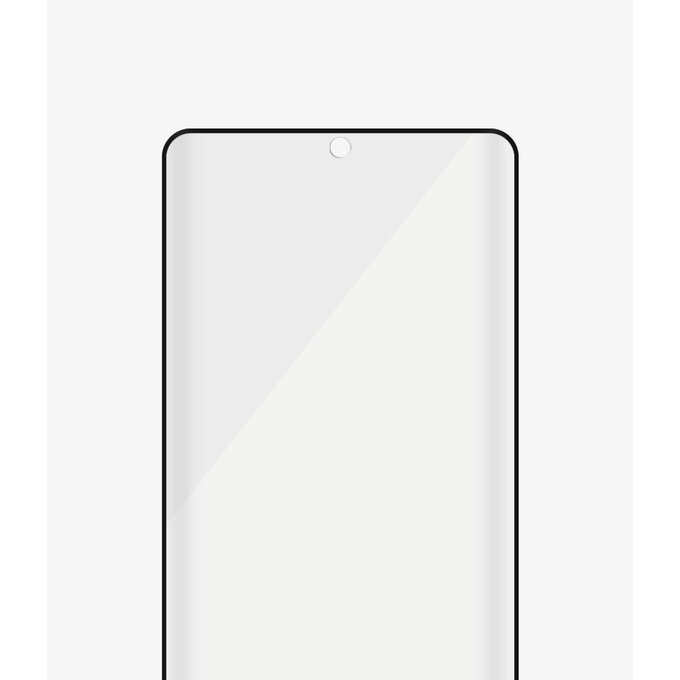 PanzerGlass - Gehärtetes Glas Case Friendly AB für Samsung Galaxy S21 Ultra, Fingerprint komp., schwarz