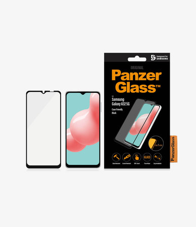 PanzerGlass - Gehärtetes Glas Case Friendly für Samsung Galaxy A32 5G, schwarz