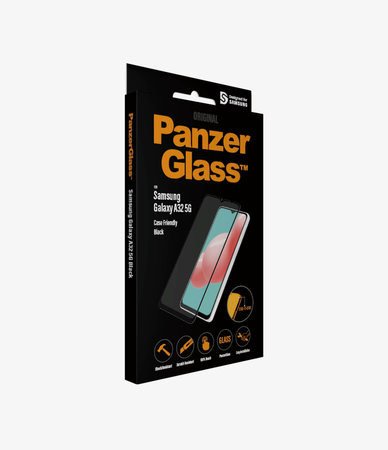 PanzerGlass - Gehärtetes Glas Case Friendly für Samsung Galaxy A32 5G, schwarz