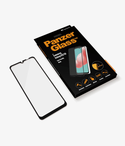 PanzerGlass - Gehärtetes Glas Case Friendly für Samsung Galaxy A32 5G, schwarz
