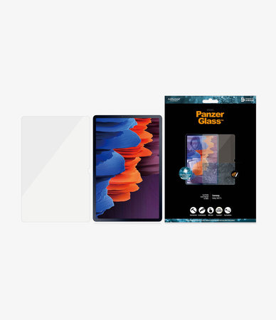PanzerGlass - Tempered Glass Case Friendly SMAPP für Samsung Galaxy Tab S7+, Klar