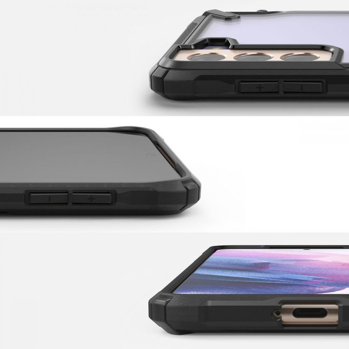 Ringke - Case Fusion X für Samsung Galaxy S21, schwarz