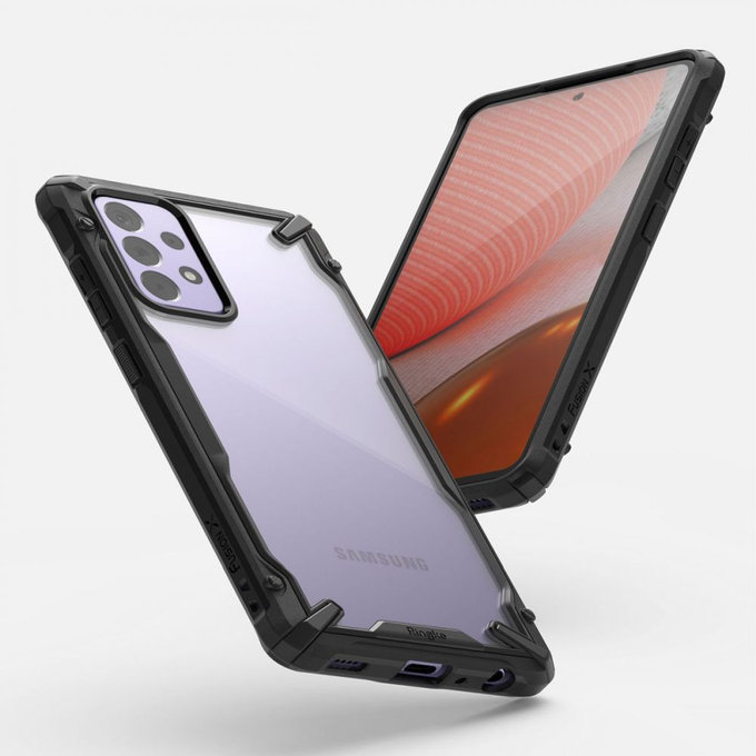 Ringke - Case Fusion X für Samsung Galaxy A72 5G, schwarz