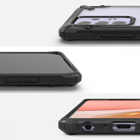 Ringke - Case Fusion X für Samsung Galaxy A72 5G, schwarz