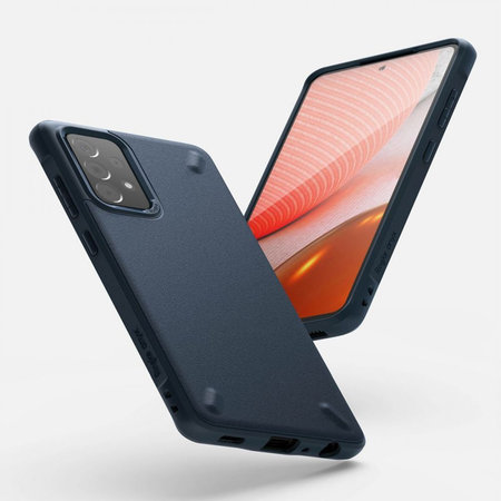 Ringke - Onyx-Hülle für Samsung Galaxy A72 5G, blau
