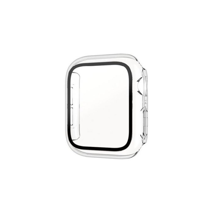 PanzerGlass - Gehärtetes Glas Full Body AB für Apple Watch 4, 5, 6, SE (1st gen) und SE (2nd gen) 44mm, transparent
